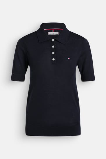 TOMMY HILFIGER Polo-Shirt nachtblau
