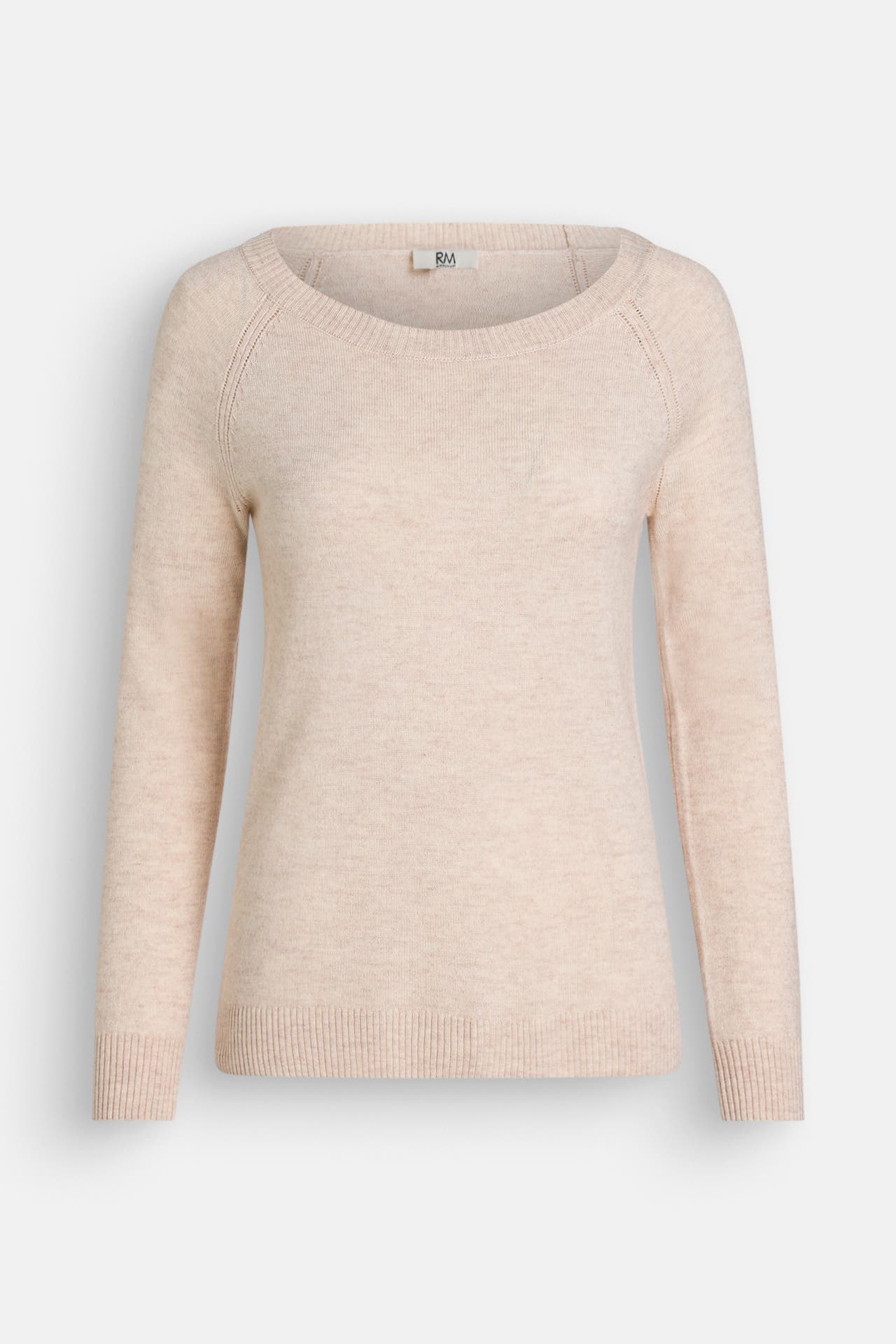 RM BY ROSEMUNDE Strickpullover 'Sofia' beige, Bild 1