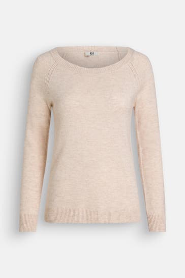 RM BY ROSEMUNDE Strickpullover 'Sofia' beige