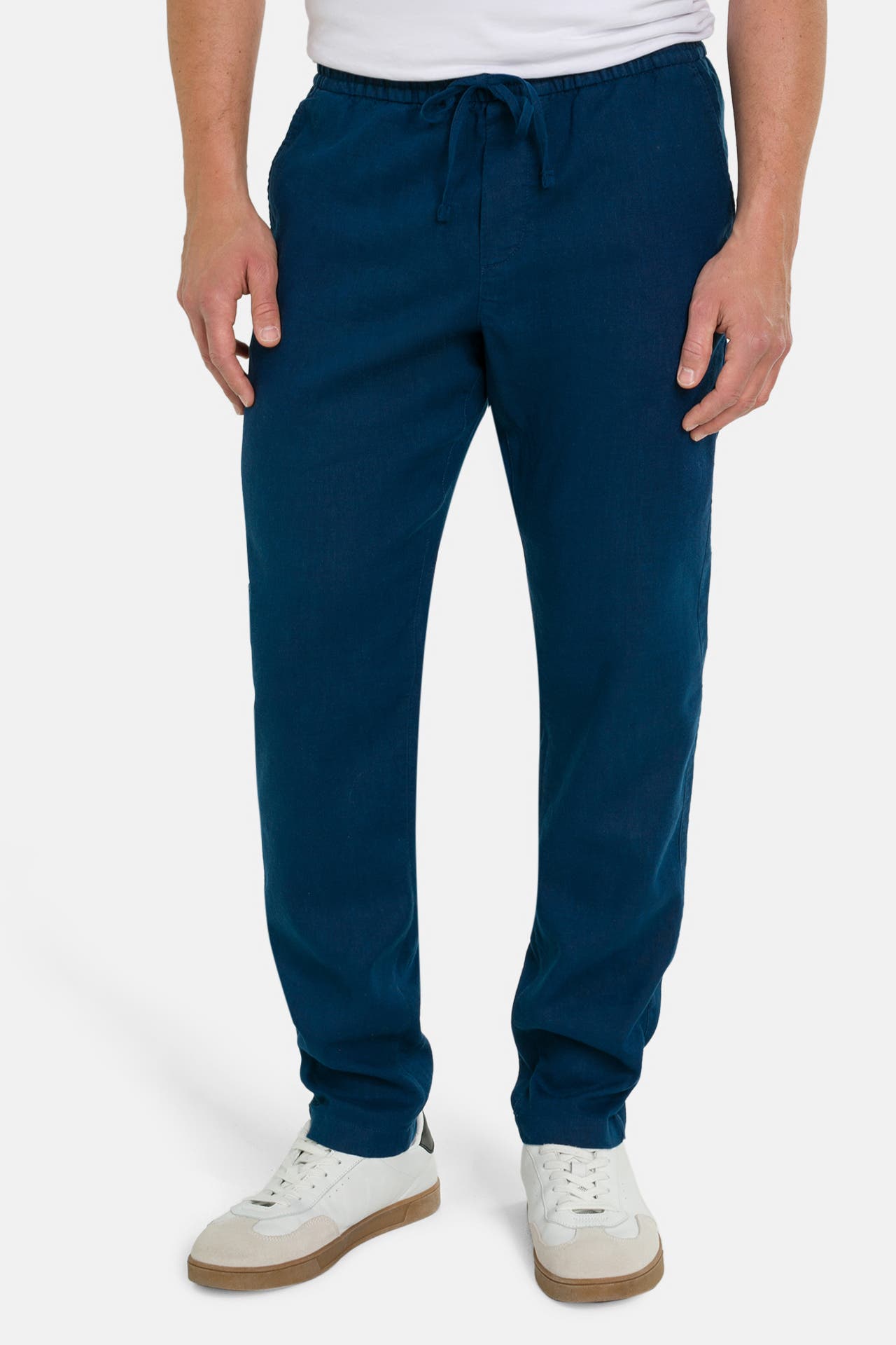 TOMMY HILFIGER Leinenmix-Hose navy, Bild 1