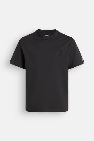 U.S. POLO ASSN. T-Shirt schwarz