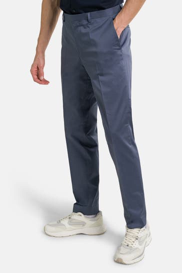 HUGO Stoffhose 'Hesten' azurblau