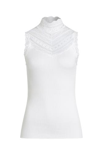 ROSEMUNDE Seidenmix-Top weiß