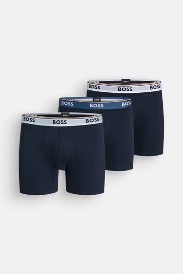 BOSS 3er-Pack Boxer Trunks nachtblau