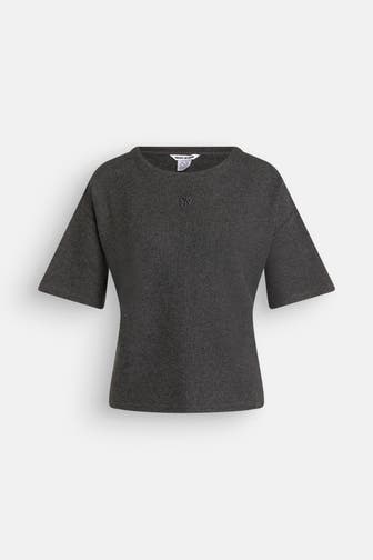 DKNY Strickshirt dunkelgrau