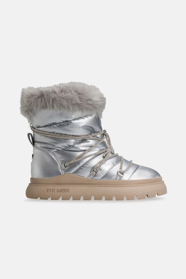 STEVE MADDEN Winterstiefel 'Ice Storm' silber