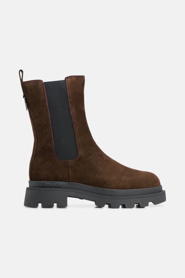 BLAUER Ledert-Boots 'Kimmel 08' dunkelbraun