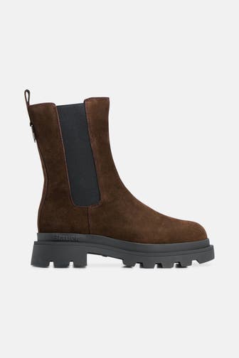 BLAUER Ledert-Boots 'Kimmel 08' dunkelbraun