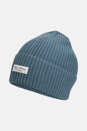 MARC O'POLO Mütze graublau