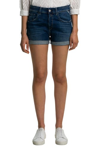 REPLAY Jeansshorts 'Anyta' dunkelblau