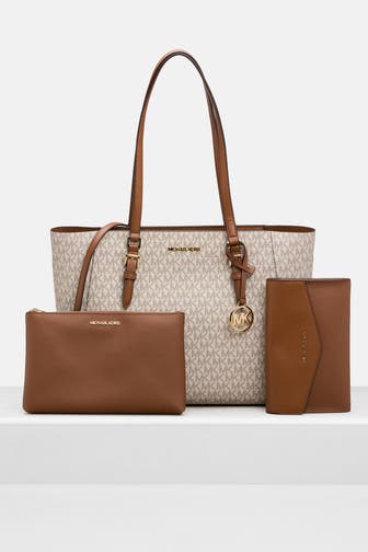 MICHAEL MICHAEL KORS 3-in-1-Shopper 'Charlotte' gemustert