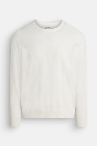 CALVIN KLEIN Strickpullover weiß