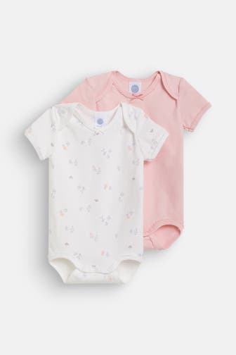 SANETTA 2er-Pack Bodies mehrfarbig