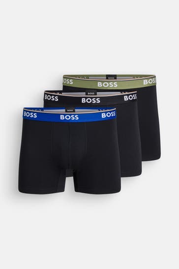 BOSS 3er-Pack Boxer Trunks schwarz