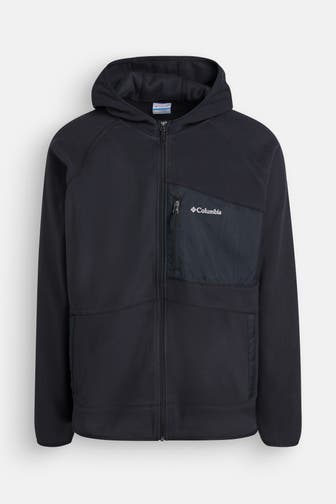 COLUMBIA Fleecejacke schwarz