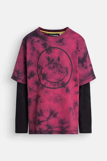 DESIGUAL Longsleeve gemustert