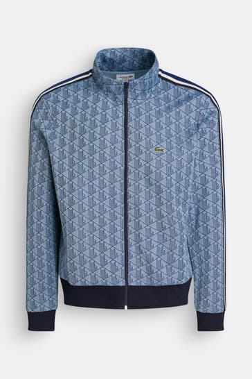 LACOSTE Sweatjacke gemustert