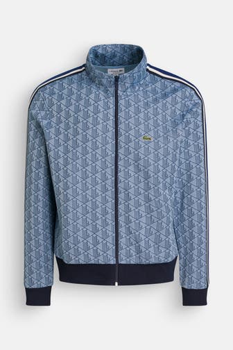 LACOSTE Sweatjacke gemustert