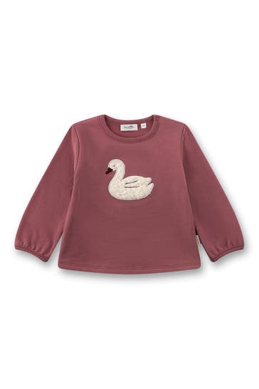 SANETTA Sweatshirt dunkelrosa