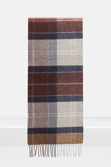 BARBOUR Schal gemustert