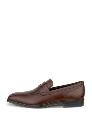 ECCO Loafer 'Queenstown' dunkelbraun