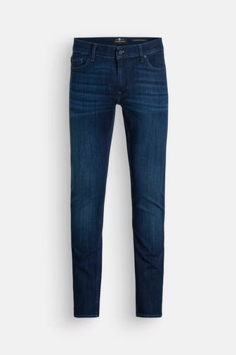7 FOR ALL MANKIND Jeans dunkelblau tapered