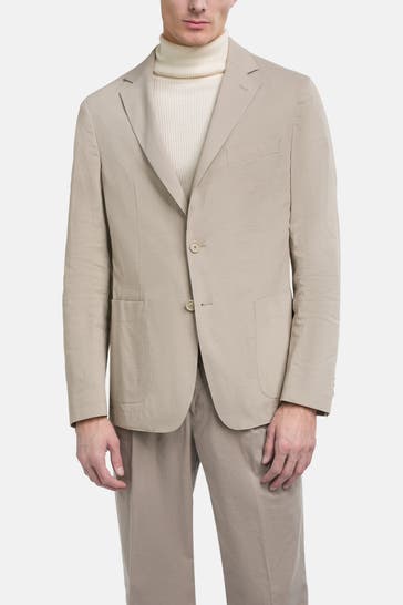 BOSS Leinen-Sakko 'Hanry' beige