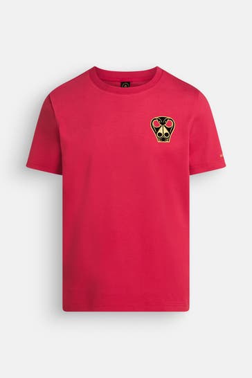 MOOSE KNUCKLES T-Shirt 'Snake' rot