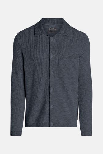 MARC O'POLO Strickjacke schwarzblau