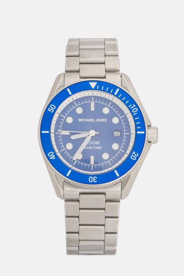 MICHAEL KORS Armbanduhr 'Maritime' silber