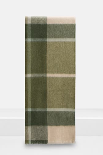 BARBOUR Woll-Schal 'Rosefield Tartan' kariert