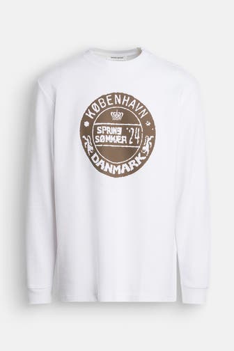 WOOD WOOD Sweatshirt weiß