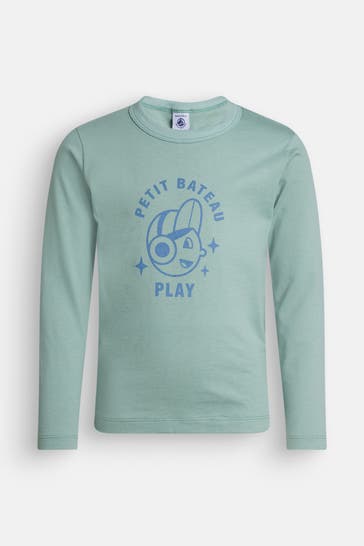 PETIT BATEAU Longsleeve jade