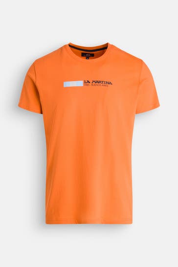 LA MARTINA T-Shirt orange