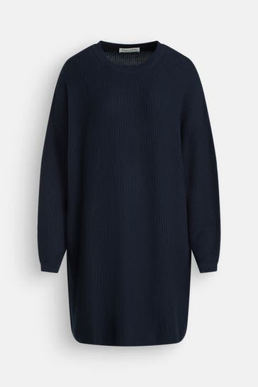 MARC O'POLO Strickkleid dunkelblau