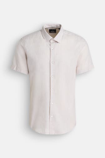 JOOP! Leinenmix-Kurzarmhemd Regular Fit