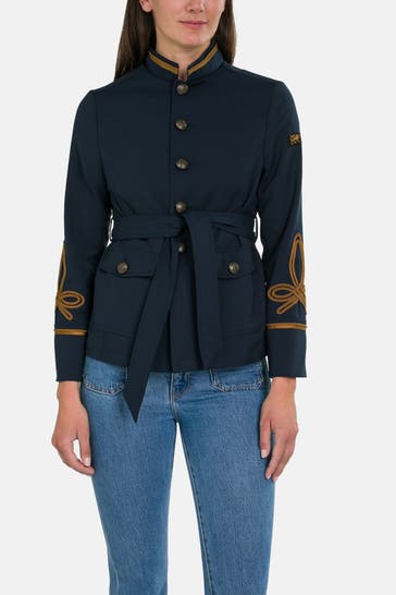 LA MARTINA Military-Blazer navy