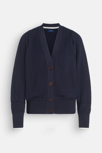 GANT Strick-Cardigan nachtblau