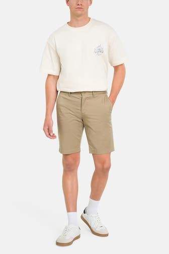LACOSTE Chino-Shorts beige