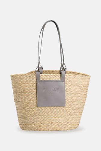 ESPADRIJ L'ORIGINALE Shopper 'Palmbasket Luxe' creme