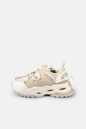 BUFFALO Sneaker 'Triplet Lace' beige
