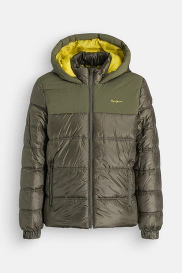 PEPE JEANS Steppjacke 'Odonis' oliv