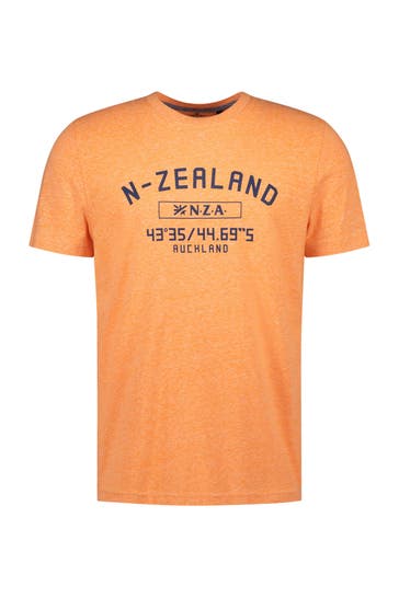 NEW ZEALAND AUCKLAND T-Shirt pfirsich