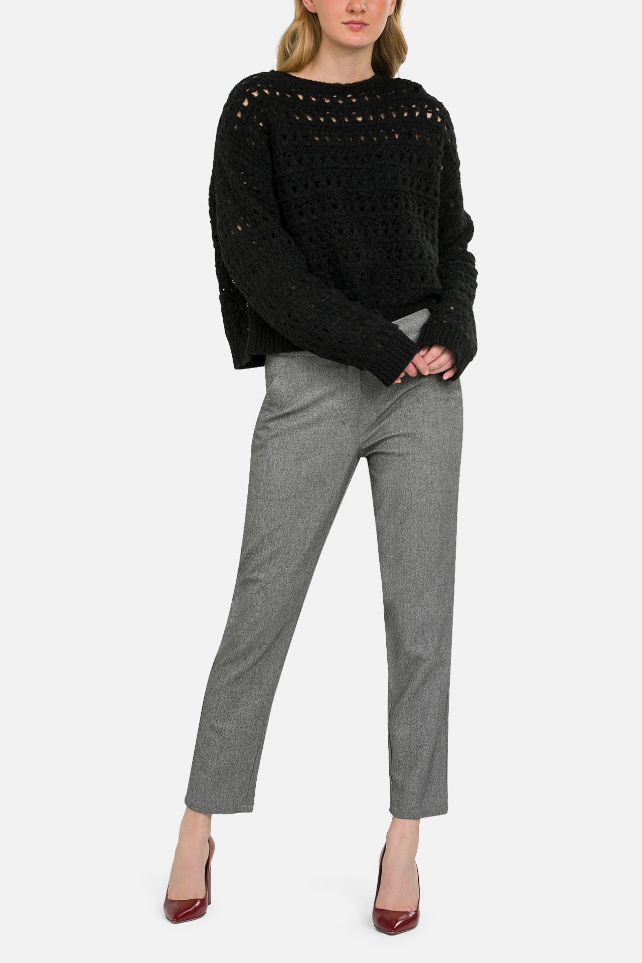 DRYKORN Wollmix-Pullover 'Imeny' schwarz, Bild 1