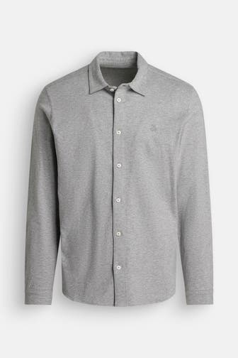 MARC O'POLO DENIM Casual-Hemd hellgrau