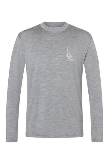 SUPER.NATURAL Longsleeve grau