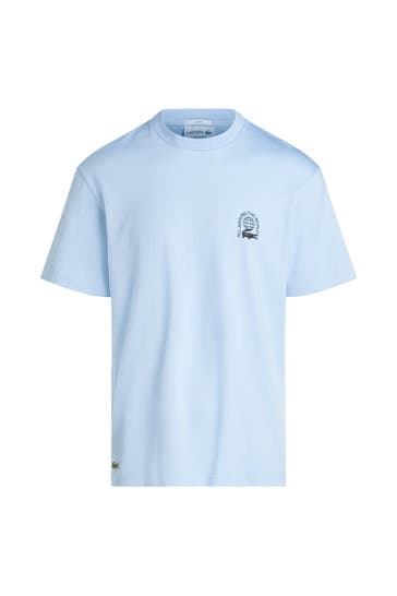 LACOSTE T-Shirt hellblau