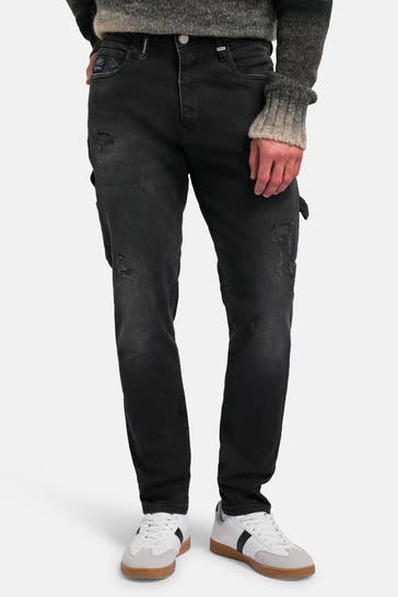 ELIAS RUMELIS Jeans 'Jolando' schwarz