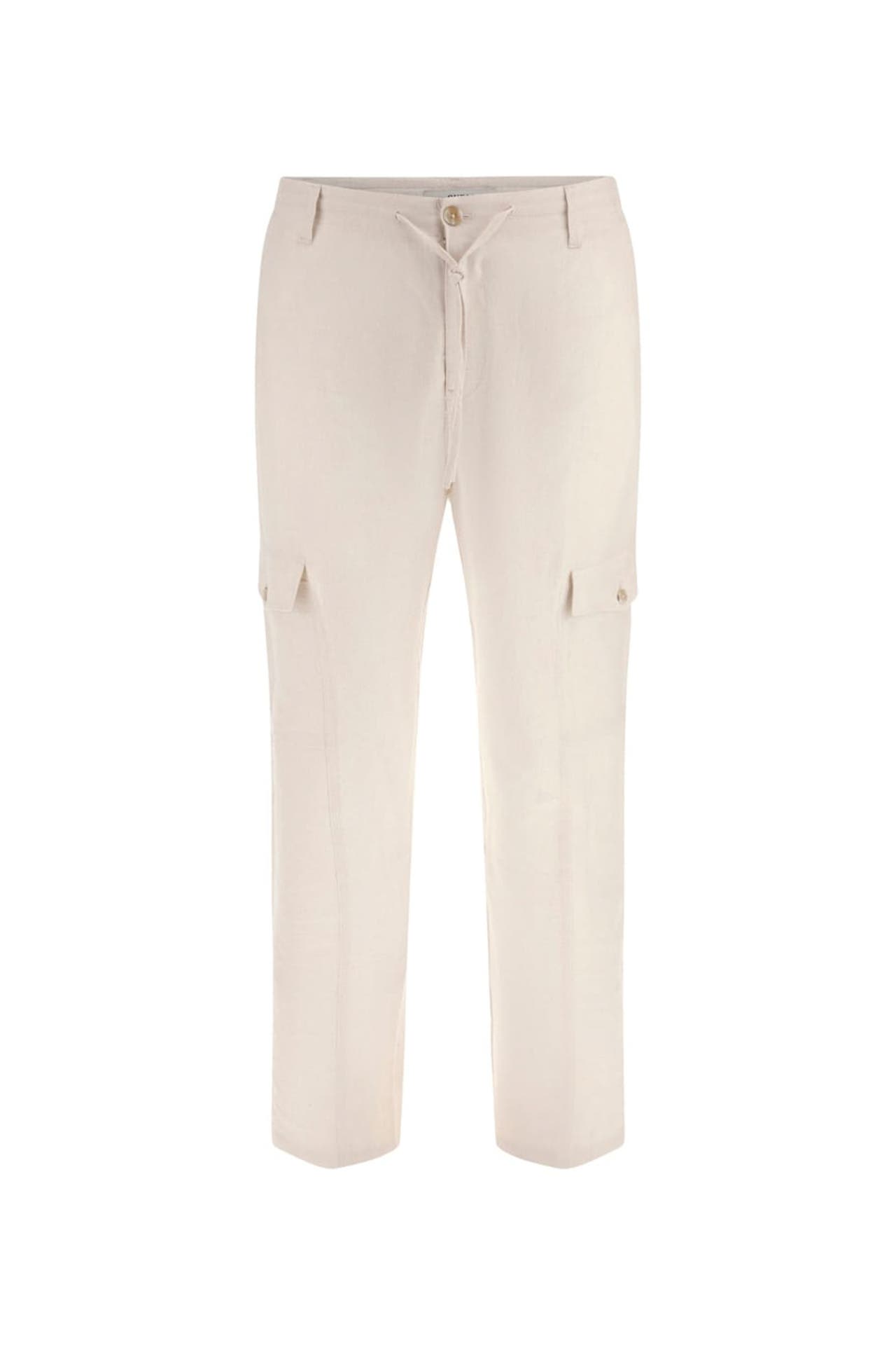 GUESS Leinenmix-Hose 'Fletcher' ecru, Bild 1