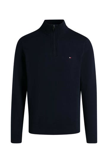 TOMMY HILFIGER Wollmix-Troyer 'Atlantic' 